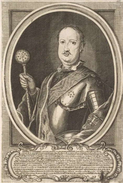 Framed Print : Michal Kazimierz Radziwill Rybenko (1702-1762). From: Icones Familiae Ducalis Radivilianae, 1758 Framed Print : Michal Kazimierz Radziwill Rybenko (1702-1762). From: Icones Familiae Ducalis Radivilianae, 1758