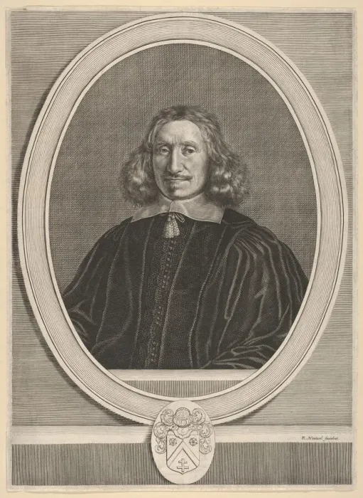 Framed Print : Michel Larcher, ca. 1648-49. Creator: Robert Nanteuil Framed Print : Michel Larcher, ca. 1648-49. Creator: Robert Nanteuil