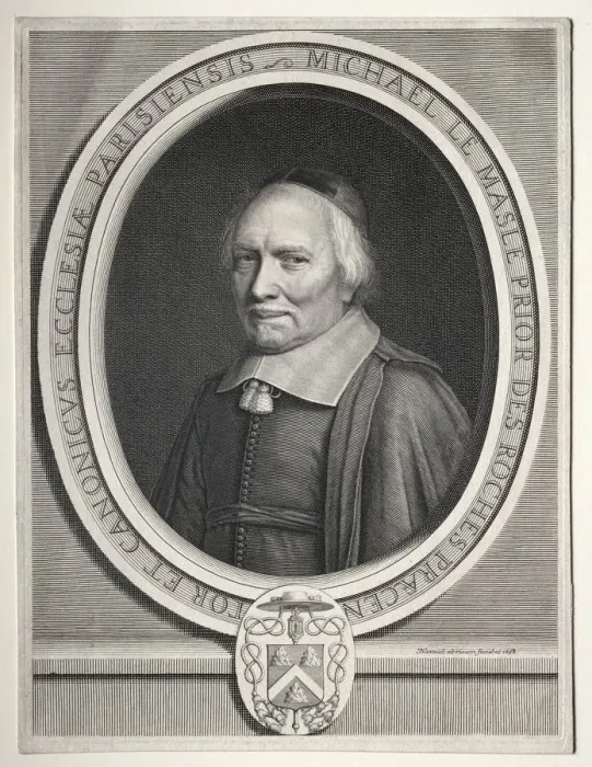 Framed Print : Michel le Masle. Creator: Robert Nanteuil (French, 1623-1678) Framed Print : Michel le Masle. Creator: Robert Nanteuil (French, 1623-1678)