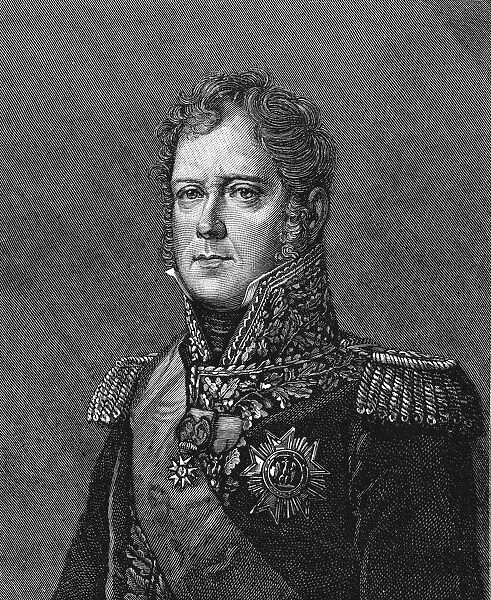 Michel Ney (1769-1815), One of Napoleons marshals at Waterloo