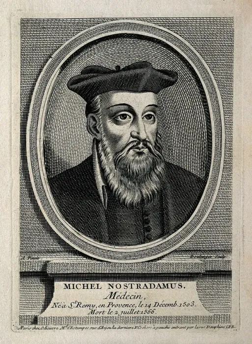 Framed Print : Michel de Nostredame, called Nostradamus (1503-1566), Second Half of the 17th cen Framed Print : Michel de Nostredame, called Nostradamus (1503-1566), Second Half of the 17th cen