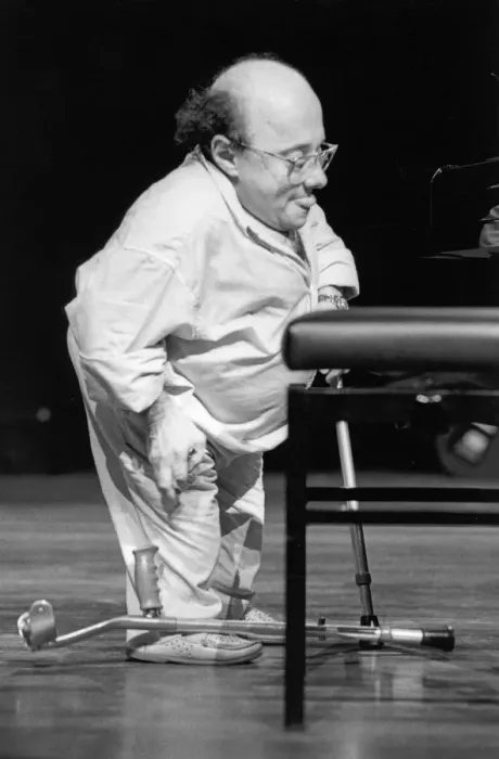 Framed Print : Michel Petrucciani, North Sea Jazz Festival, The Hague, Netherlands, 1998. Creator: Brian Foskett Framed Print : Michel Petrucciani, North Sea Jazz Festival, The Hague, Netherlands, 1998. Creator: Brian Foskett