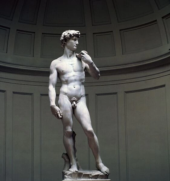 Michelangelos David, 16th century. Artist: Michelangelo Buonarroti