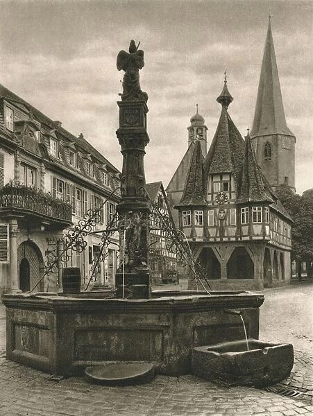 Michelstadt (Odenwald) - Rathaus, 1931. Artist: Kurt Hielscher