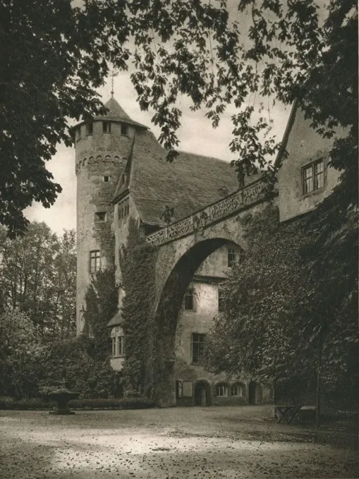 Framed Print : Michelstadt (Odenwald) - Schloss Furstenau, 1931. Artist: Kurt Hielscher Framed Print : Michelstadt (Odenwald) - Schloss Furstenau, 1931. Artist: Kurt Hielscher