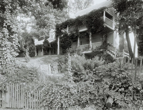 Michie's Old Tavern, Charlottesville, Albemarle County, Virginia, 1933. Creator: Frances Benjamin Johnston