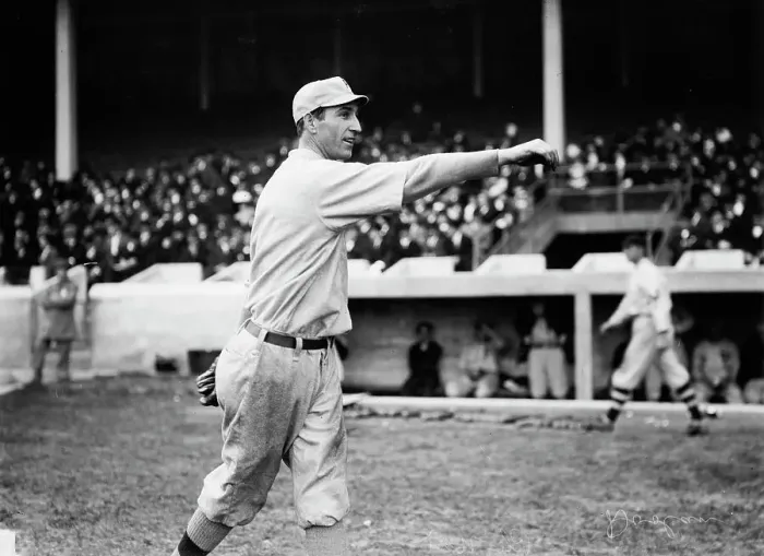 Framed Print : Mickey Doolan, Philadelphia NL, at Polo Grounds, NY (baseball), 1912. Creator: Bain News Service Framed Print : Mickey Doolan, Philadelphia NL, at Polo Grounds, NY (baseball), 1912. Creator: Bain News Service
