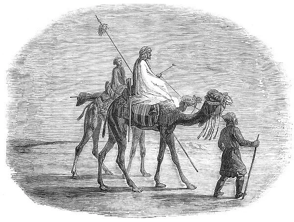 Mid-day Encounter in the Desert, 1857. Creator: Unknown