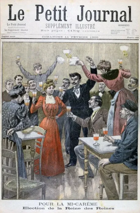 Framed Print : Mid-Lent, election of the Queen of the Queens, 1900. Artist: Oswaldo Tofani Framed Print : Mid-Lent, election of the Queen of the Queens, 1900. Artist: Oswaldo Tofani