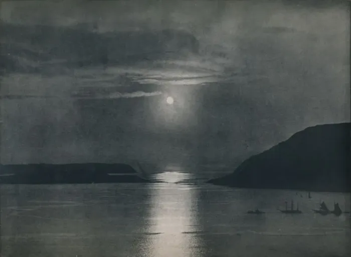 Framed Print : Midnight Sun at Hammerfest, 1914. Creator: Unknown Framed Print : Midnight Sun at Hammerfest, 1914. Creator: Unknown