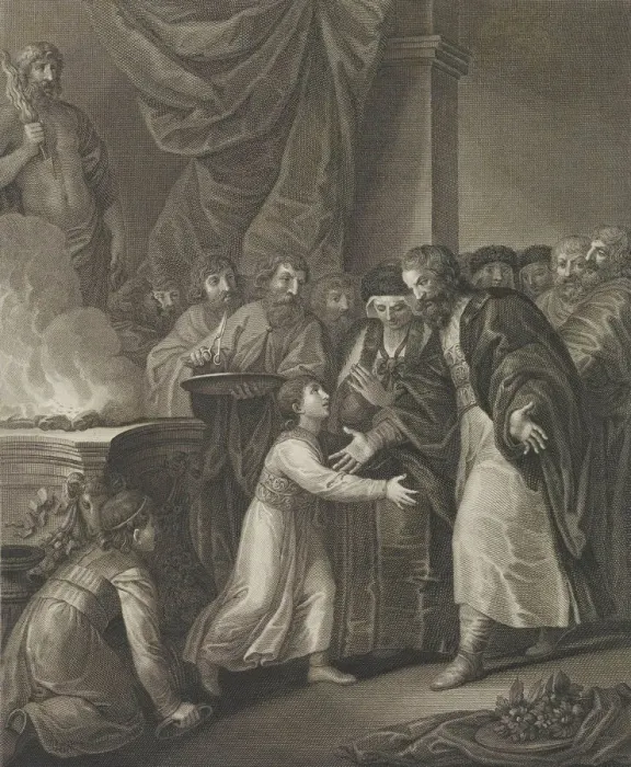 Framed Print : Mieszko I of Poland receives the tonsure, Late 18th century Framed Print : Mieszko I of Poland receives the tonsure, Late 18th century