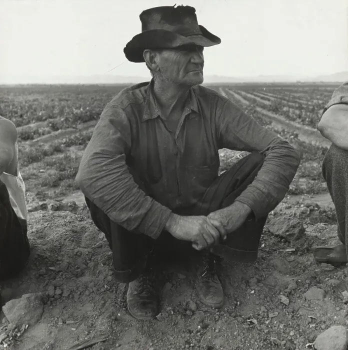 Framed Print : Migrant agricultural worker, Near Holtville, California, 1937. Creator: Dorothea Lange Framed Print : Migrant agricultural worker, Near Holtville, California, 1937. Creator: Dorothea Lange