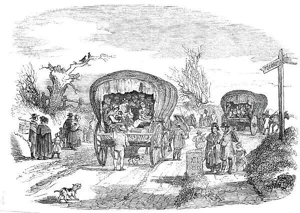 The Migrants Farewell, 1844. Creator: Unknown