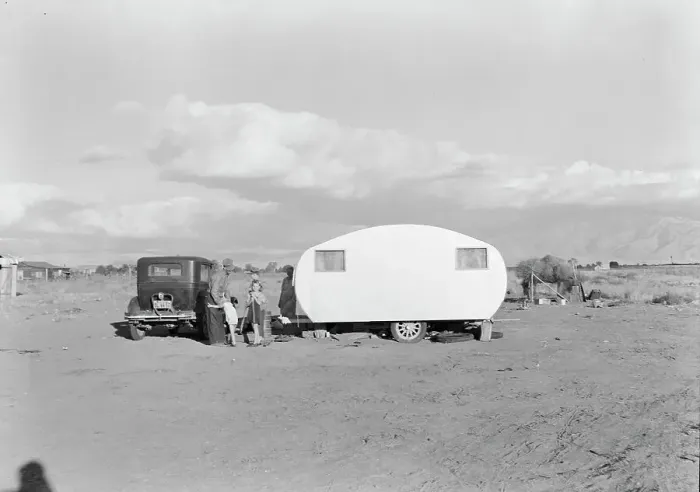 Framed Print : Migratory family from Louisiana on Works Progress Administration (WPA), California, 1938. Creator: Dorothea Lange Framed Print : Migratory family from Louisiana on Works Progress Administration (WPA), California, 1938. Creator: Dorothea Lange