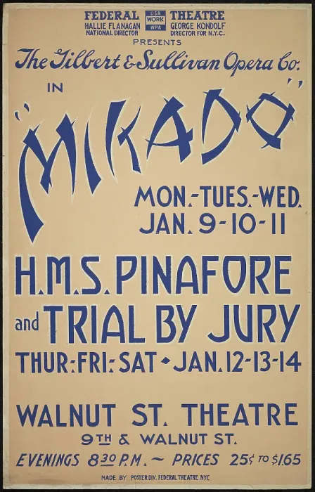 Framed Print : Mikado, New York, [1930s]. Creator: Unknown