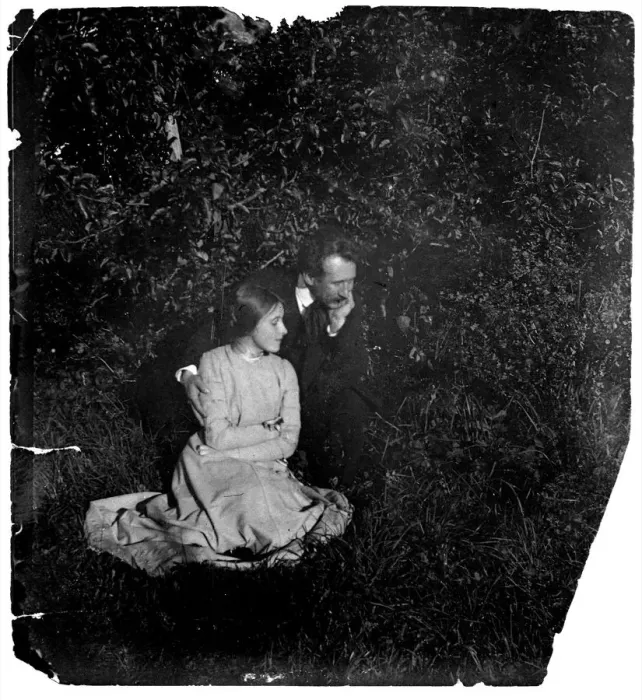 Framed Print : Mikalojus Konstantinas Ciurlionis and Sofija Kymantaite, 1908