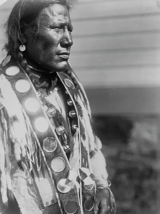 Framed Print : Mike Shortman, c1910. Creator: Edward Sheriff Curtis Framed Print : Mike Shortman, c1910. Creator: Edward Sheriff Curtis