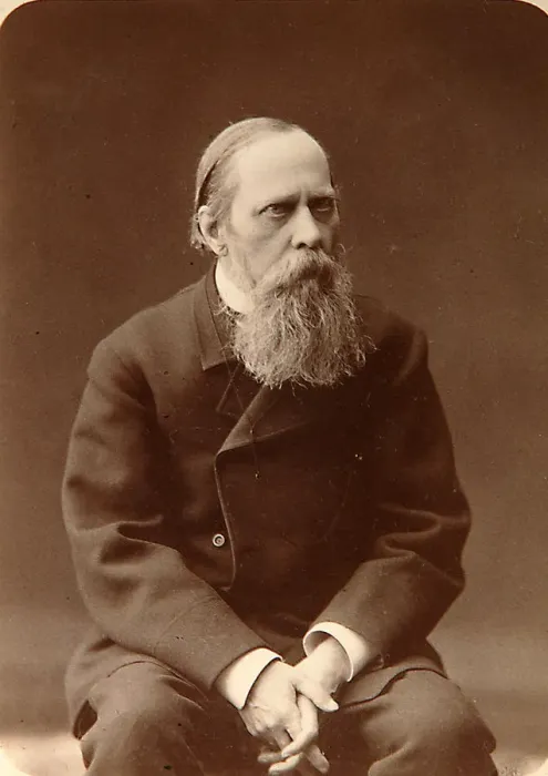 Framed Print : Mikhail Saltykov-Shchedrin, Russian author, 1880s. Artist: Konstantin Schapiro Framed Print : Mikhail Saltykov-Shchedrin, Russian author, 1880s. Artist: Konstantin Schapiro