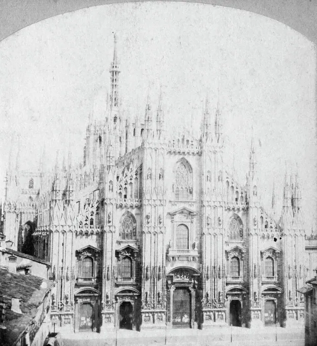 Framed Print : Milan Cathedral, Italy, late 19th or early 20th century Framed Print : Milan Cathedral, Italy, late 19th or early 20th century