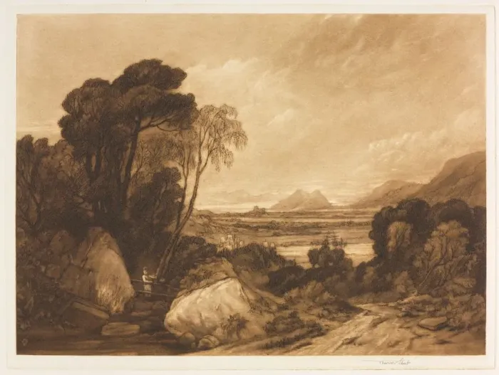 Framed Print : The Mildmay Sea-Piece, 1855. Creator: Frank Short (British, 1857-1945) Framed Print : The Mildmay Sea-Piece, 1855. Creator: Frank Short (British, 1857-1945)