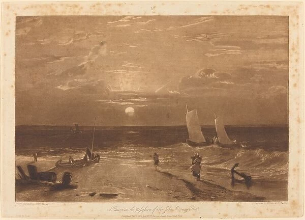 The Mildmay Sea-Piece, published 1812. Creator: JMW Turner