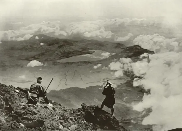 Framed Print : Two Miles Above the Clouds, 1910. Creator: Herbert Ponting Framed Print : Two Miles Above the Clouds, 1910. Creator: Herbert Ponting