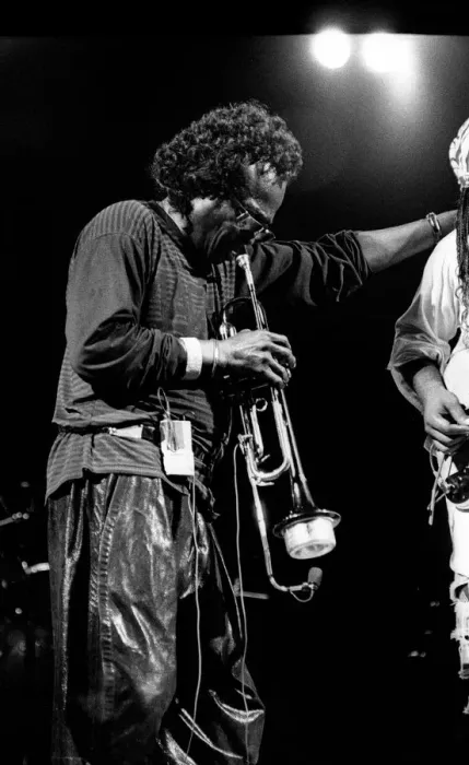Framed Print : Miles Davis, RFH, London, 1989. Artist: Brian O Connor Framed Print : Miles Davis, RFH, London, 1989. Artist: Brian O Connor