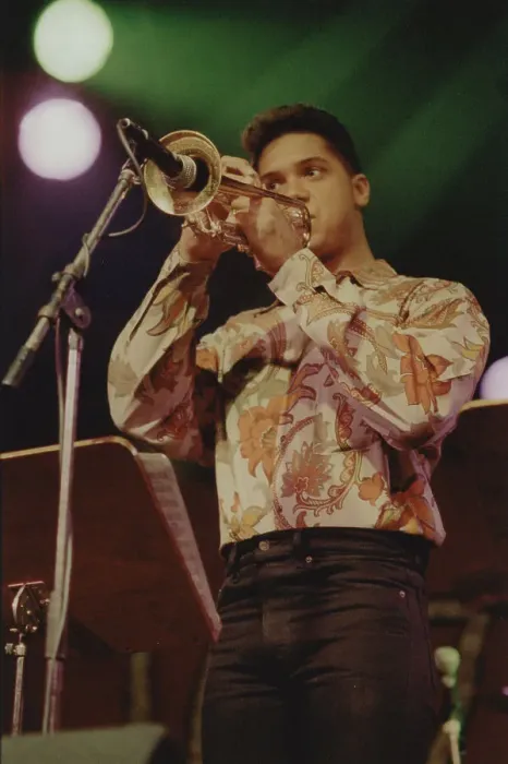Framed Print : Miles Evans, Maastricht Jazz Mecca, Netherlands, 1991. Creator: Brian Foskett Framed Print : Miles Evans, Maastricht Jazz Mecca, Netherlands, 1991. Creator: Brian Foskett