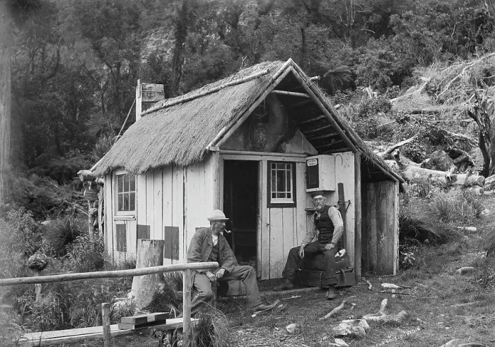 Framed Print : Milford Sound, 1883. Creator: Burton Brothers Framed Print : Milford Sound, 1883. Creator: Burton Brothers
