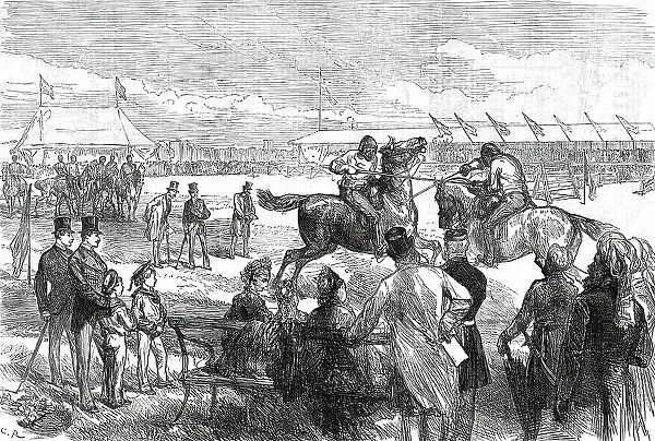 Military Athletic Sports at Lillie-Bridge, West Brompton, 1876. Creator: C.R