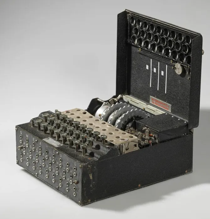 Framed Print : The Military Enigma I Machine, 1941. Creator: Historic Object Framed Print : The Military Enigma I Machine, 1941. Creator: Historic Object
