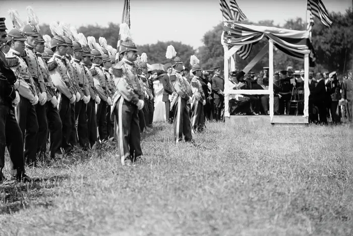 Framed Print : Military Field Mass By Holy Name Soc. of Roman Catholic Church, Corcoran Cadets, 1910. Creator: Harris & Ewing. Military Field Mass By Holy Name Soc. of Roman Catholic Church, Corcoran Cadets, 1910. Creator: Harris & Ewing Framed Print : Military Field Mass By Holy Name Soc. of Roman Catholic Church, Corcoran Cadets, 1910. Creator: Harris & Ewing. Military Field Mass By Holy Name Soc. of Roman Catholic Church, Corcoran Cadets, 1910. Creator: Harris & Ewing