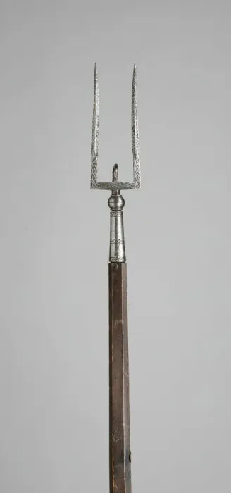 Framed Print : Military Fork, France, 1600 / 1700. Creator: Unknown Framed Print : Military Fork, France, 1600 / 1700. Creator: Unknown