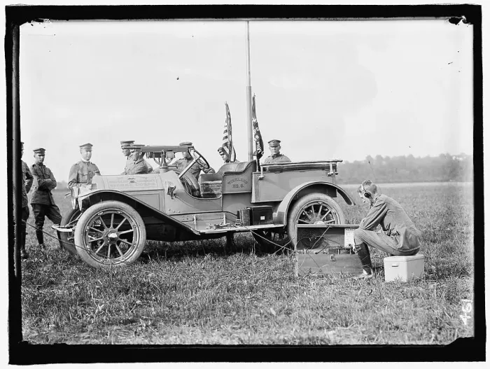 Framed Print : Military Group, between 1909 and 1914. Creator: Harris & Ewing. Military Group, between 1909 and 1914. Creator: Harris & Ewing