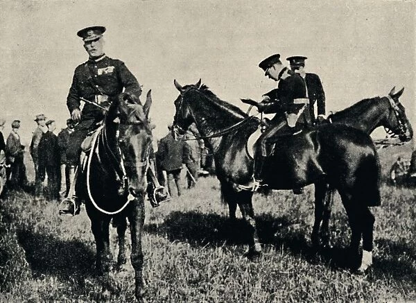 At Military Manoeuvres, c1916, (1945). Creator: Unknown