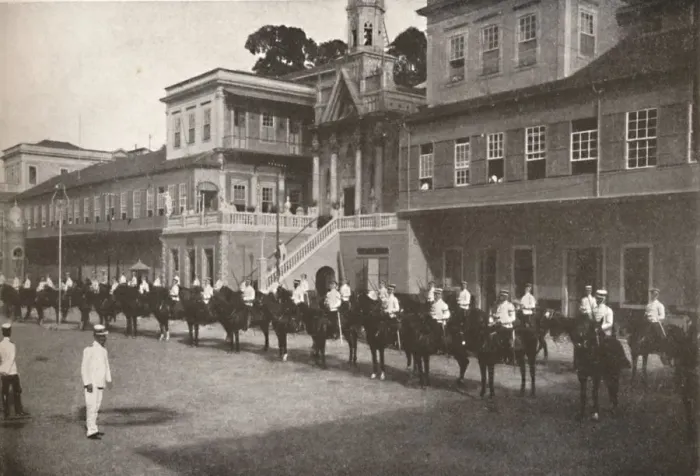 Framed Print : At the Military Police Head-quarters, 1914 Framed Print : At the Military Police Head-quarters, 1914