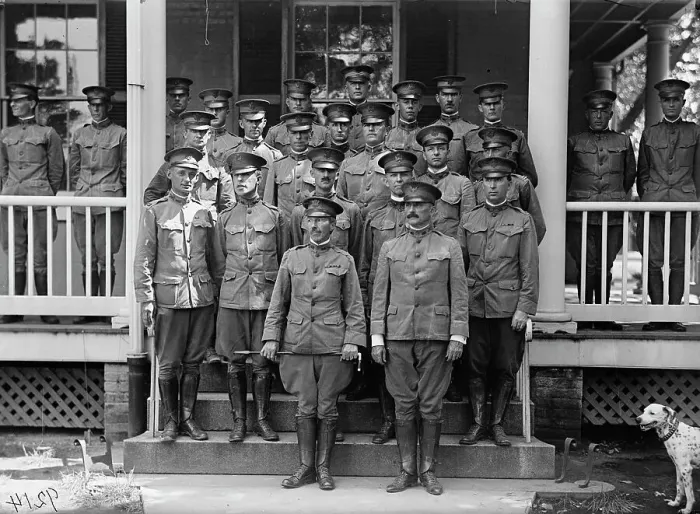 Framed Print : Military Training, 1917 or 1918. Creator: Harris & Ewing. Military Training, 1917 or 1918. Creator: Harris & Ewing Framed Print : Military Training, 1917 or 1918. Creator: Harris & Ewing. Military Training, 1917 or 1918. Creator: Harris & Ewing
