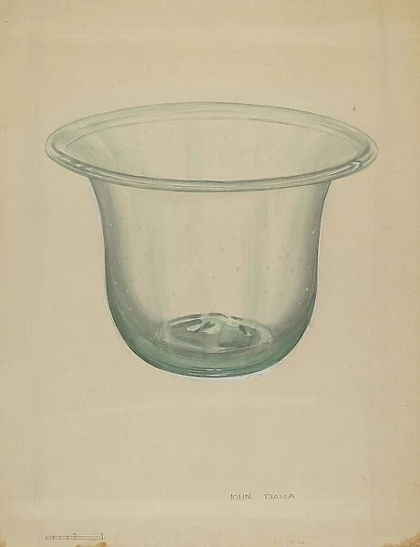 Milk Bowl, c. 1936. Creator: John Dana