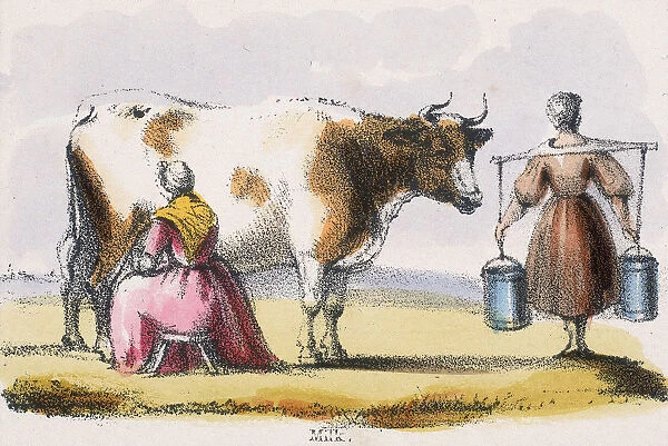 Milk, c1845. Artist: Benjamin Waterhouse Hawkins