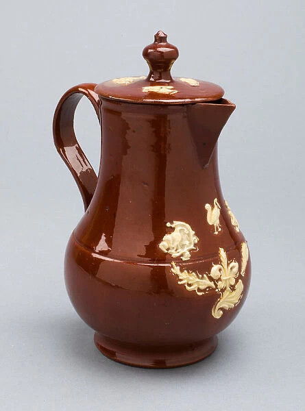 Milk Jug, Staffordshire, c. 1725  /  40. Creator: Staffordshire Potteries