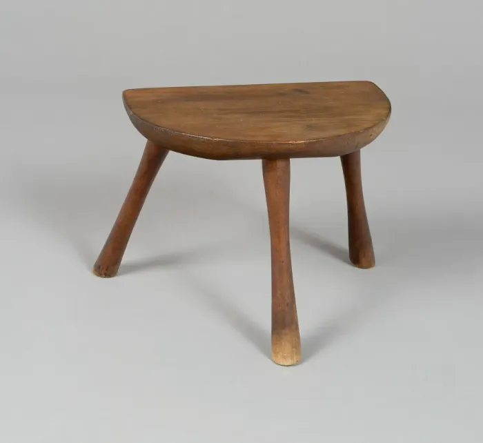 Framed Print : Milking Stool, 1841 / 60. Creator: Shaker Colony Framed Print : Milking Stool, 1841 / 60. Creator: Shaker Colony