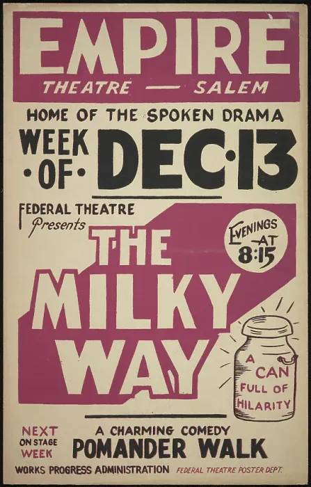 Framed Print : The Milky Way, Salem, MA, [193-]. Creator: Unknown