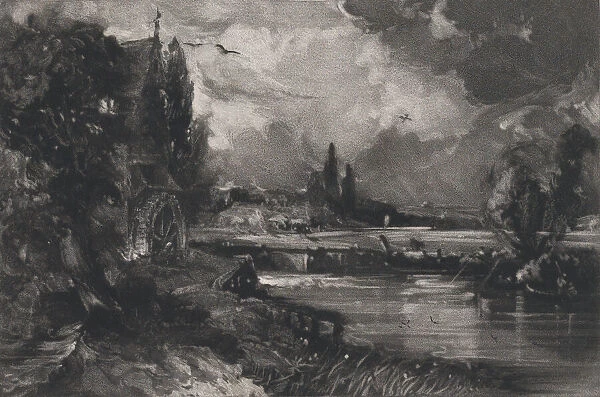 A Mill, 1829. Creator: David Lucas