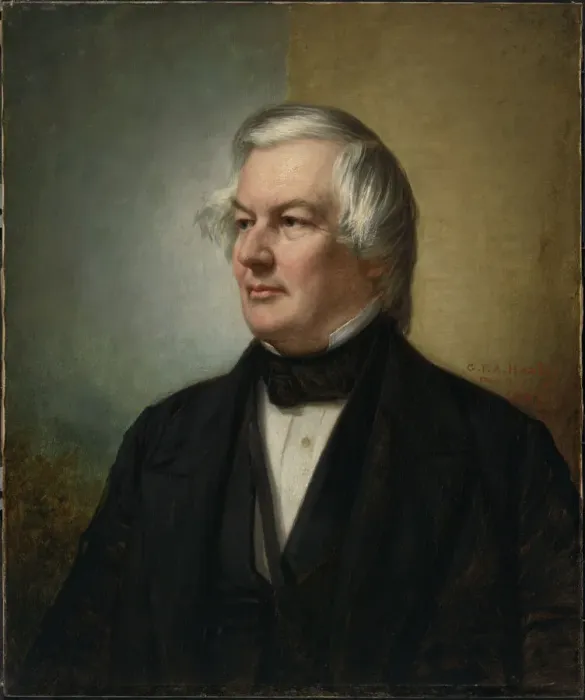 Framed Print : Millard Fillmore, December 2, 1857. Creator: George Peter Alexander Healy Framed Print : Millard Fillmore, December 2, 1857. Creator: George Peter Alexander Healy