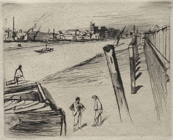 Millbank, 1861. Creator: James McNeill Whistler (American, 1834-1903)