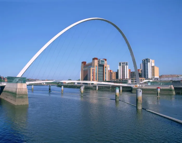 Framed Print : Millennium Bridge and Baltic Art Gallery, Gateshead, Tyne & Wear Framed Print : Millennium Bridge and Baltic Art Gallery, Gateshead, Tyne & Wear