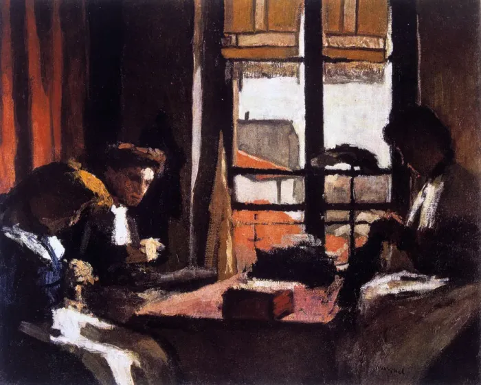 Framed Print : Milliners, c1901. Artist: Albert Marquet Framed Print : Milliners, c1901. Artist: Albert Marquet