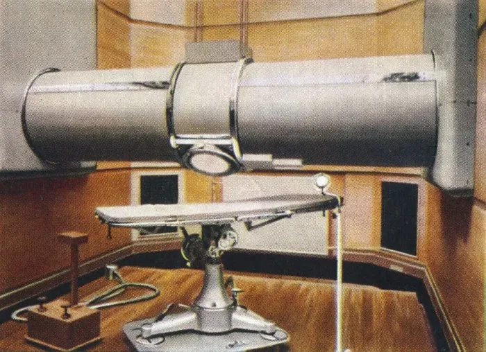Framed Print : Million volt X-ray tube, 1938 Framed Print : Million volt X-ray tube, 1938