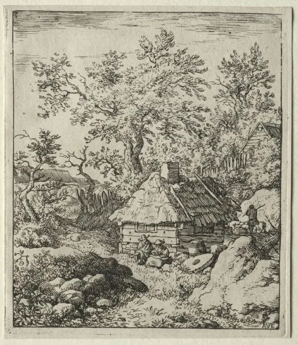 Framed Print : The Millstone. Creator: Allart van Everdingen (Dutch, 1621-1675) Framed Print : The Millstone. Creator: Allart van Everdingen (Dutch, 1621-1675)