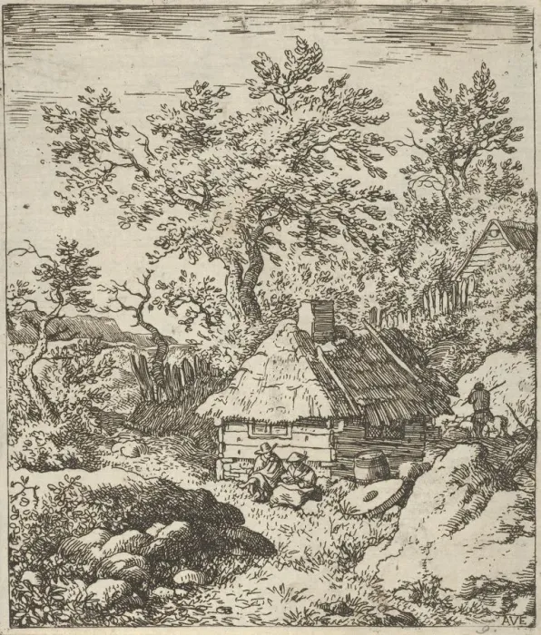 Framed Print : The Millstone near the Cask, 17th century. Creator: Allart van Everdingen Framed Print : The Millstone near the Cask, 17th century. Creator: Allart van Everdingen